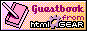 Guestbook from html GEAR (Peach)
